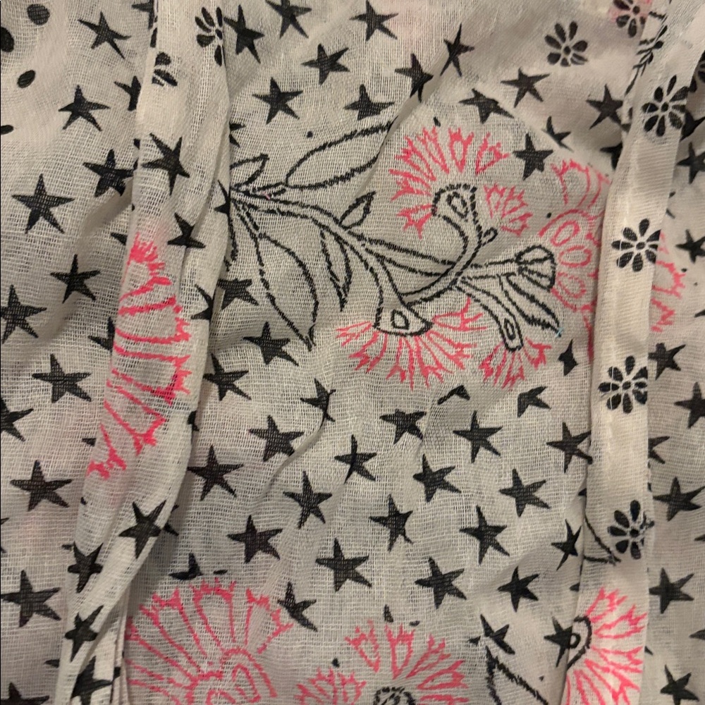 Free People Floral Patterned bag sheer  -It’s Free People cloth bag